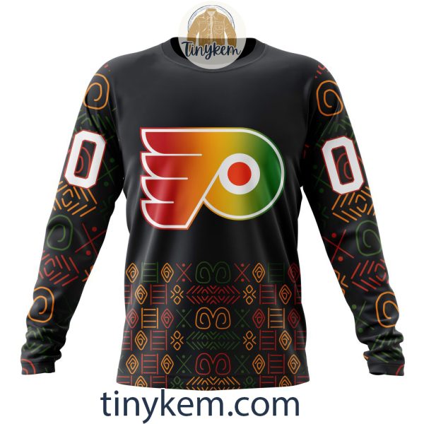 Philadelphia Flyers Black History Month Customized Hoodie, Tshirt, Sweatshirt
