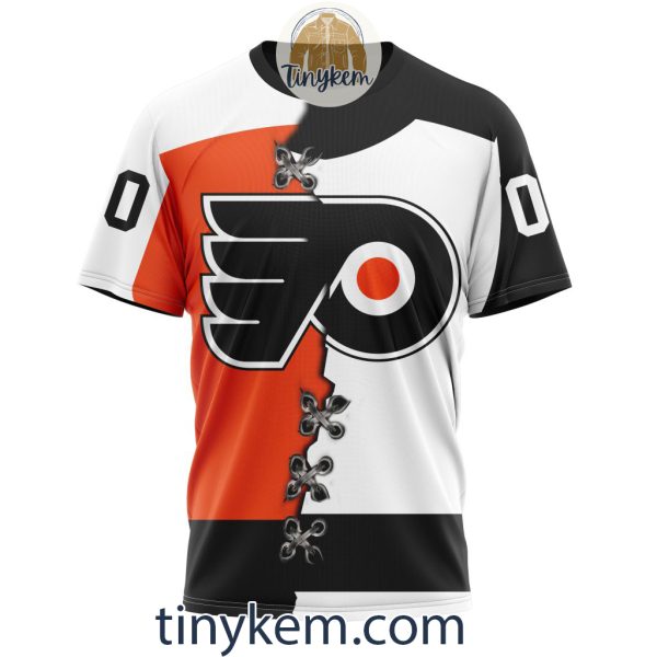 Philadelphia Flyers Home Mix Reverse Retro Jersey Customized Hoodie, Tshirt, Sweatshirt