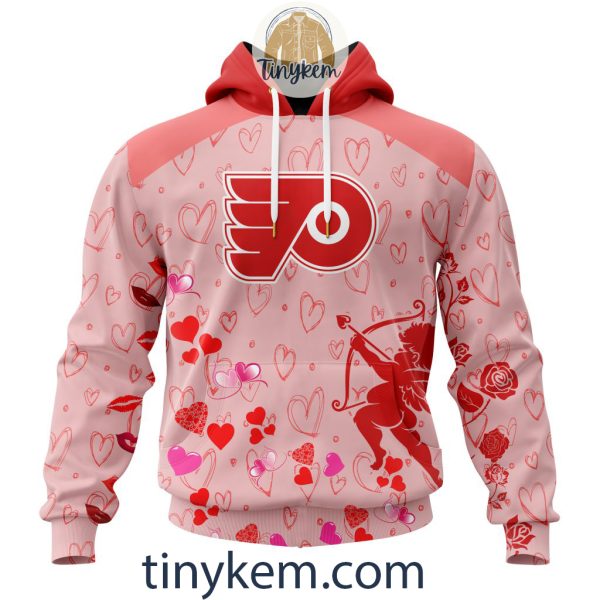 Philadelphia Flyers Valentine Customized Hoodie, Tshirt, Sweatshirt