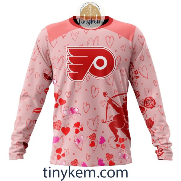 Philadelphia Flyers Valentine Customized Hoodie, Tshirt, Sweatshirt