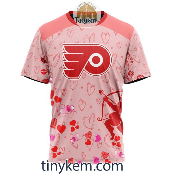 Philadelphia Flyers Valentine Customized Hoodie, Tshirt, Sweatshirt