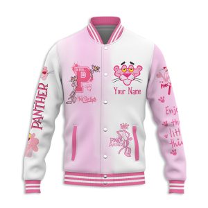 Pink Panther Customized Baseball Jacket2B2 VXYfS