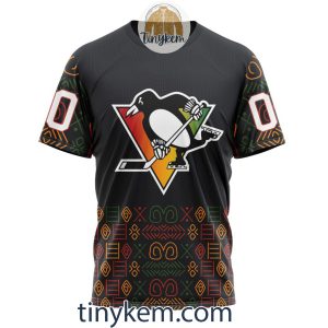 Pittsburgh Penguins Black History Month Customized Hoodie Tshirt Sweatshirt2B6 5LqEE