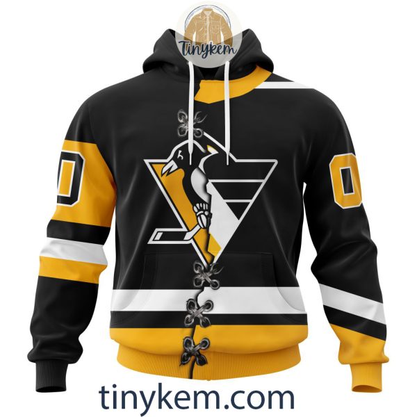 Pittsburgh Penguins Home Mix Reverse Retro Jersey Customized Hoodie, Tshirt, Sweatshirt