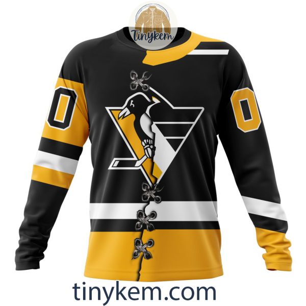 Pittsburgh Penguins Home Mix Reverse Retro Jersey Customized Hoodie, Tshirt, Sweatshirt