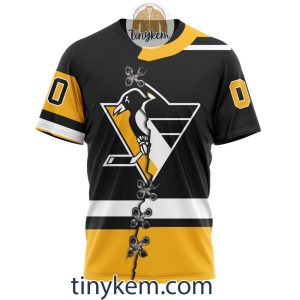 Pittsburgh Penguins Home Mix Reverse Retro Jersey Customized Hoodie Tshirt Sweatshirt2B6 3EOYf