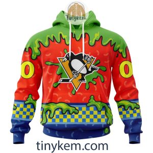 Pittsburgh Penguins Hoodie, Tshirt With Personalized Design For St. Patrick Day