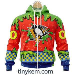 Pittsburgh Penguins Nickelodeon Customized Hoodie Tshirt Sweatshirt2B2 JMCAs