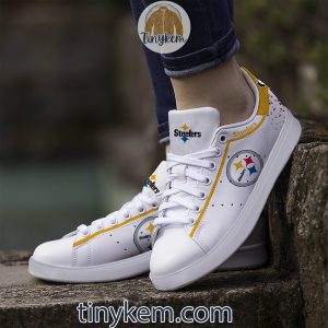Pittsburgh Steelers Customized Leather Skate Shoes2B2 NzilV