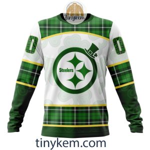Pittsburgh Steelers Shamrock Customized Hoodie2C Tshirt Gift For St Patrick Day 20242B4 EoCJS