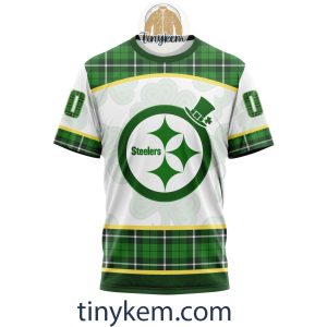 Pittsburgh Steelers Shamrock Customized Hoodie2C Tshirt Gift For St Patrick Day 20242B6 4MW00