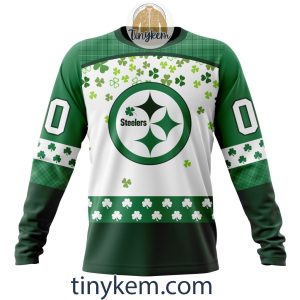 Pittsburgh Steelers St Patrick Day Customized Hoodie Tshirt Sweatshirt2B4 sm6ps