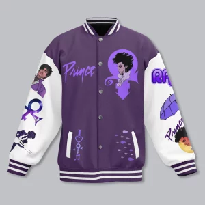 Prince Baseball Jacket Life Is Just A Party2B2 ZdQAg