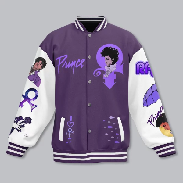 Prince Baseball Jacket: Life Is Just A Party