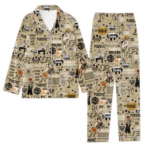 Purdue Basketball Icons Bundle Pajamas Set