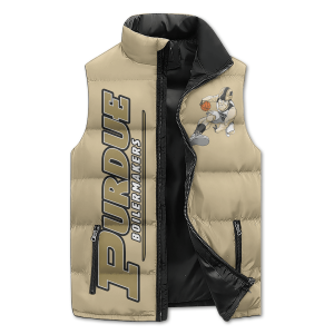Purdue Boilermakers Puffer Sleeveless Jacket: Boiler Up!