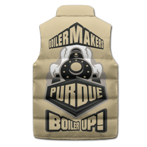 Purdue Boilermakers Puffer Sleeveless Jacket Boiler Up2B3 wPmrk