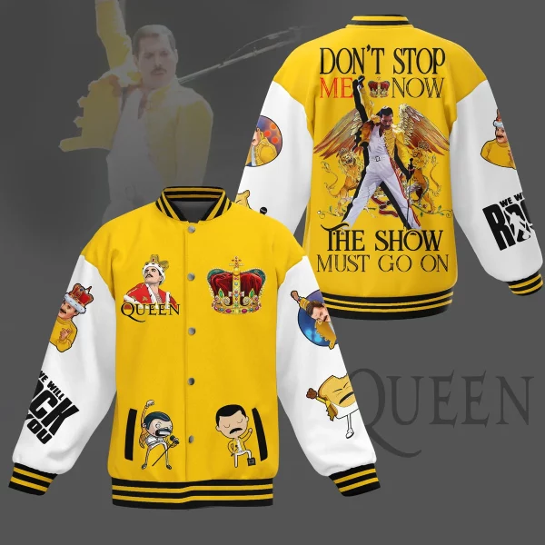 Queen Freddie Mercury Baseball Jacket