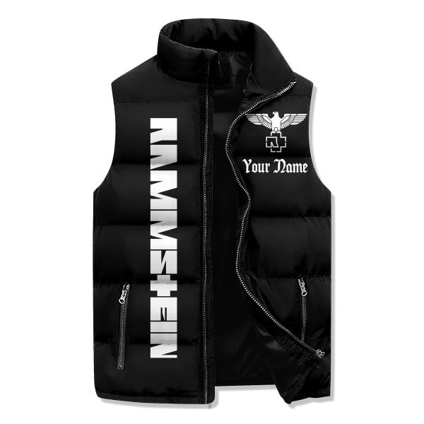 Rammstein Customized Puffer Sleeveless Jacket