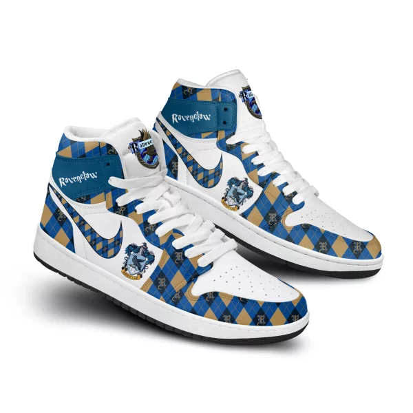 Ravenclaws Custom Air Jordan 1 High Top Shoes