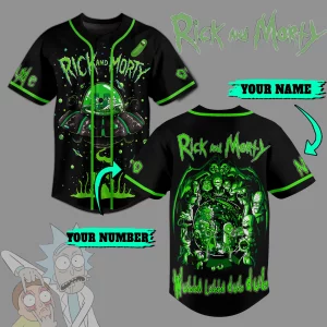 Rick and Morty Customized Basketball Suit Jersey