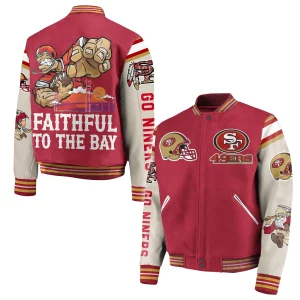 SF 49ers Baseball Jacket: Faithful To The Bay