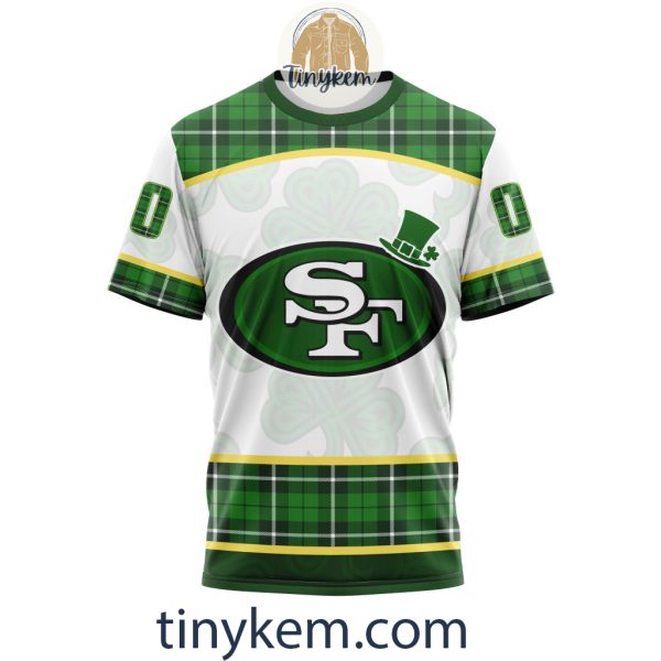 San Francisco 49ers Shamrock Customized Hoodie, Tshirt: Gift For St Patrick Day 2024