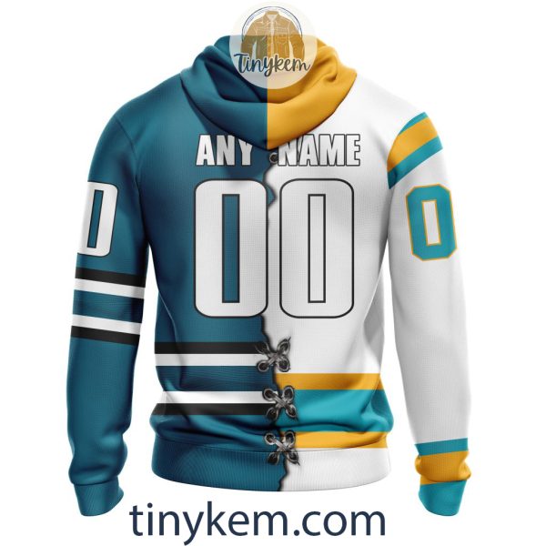 San Jose Sharks Home Mix Reverse Retro Jersey Customized Hoodie, Tshirt, Sweatshirt