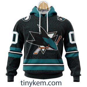 San Jose Sharks Hoodie With City Connect Design