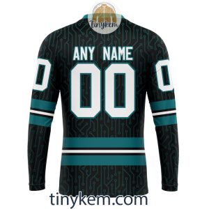 San Jose Sharks Hoodie With City Connect Design2B5 3BaZP