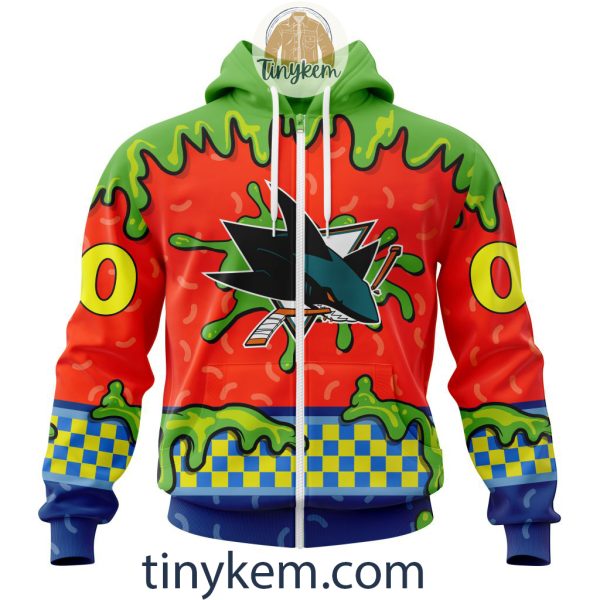 San Jose Sharks Nickelodeon Customized Hoodie, Tshirt, Sweatshirt