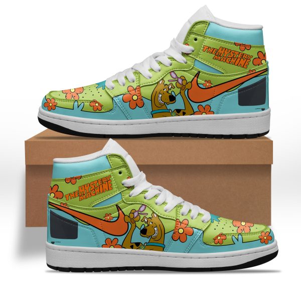 Scooby Doo Custom Air Jordan 1 High Top Shoes