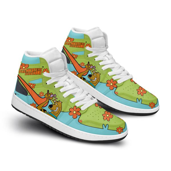 Scooby Doo Custom Air Jordan 1 High Top Shoes