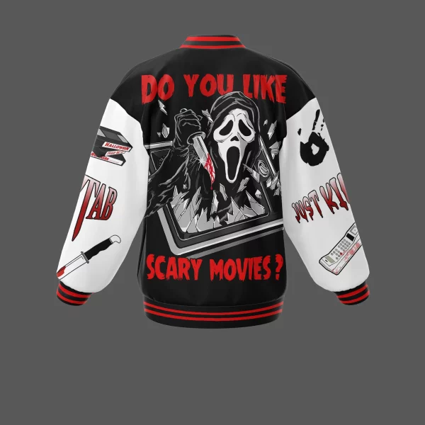 Scream Baseball Jacket: Do You Like Scary Movie?