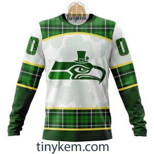 Seattle Seahawks Shamrock Customized Hoodie2C Tshirt Gift For St Patrick Day 20242B4 1225s