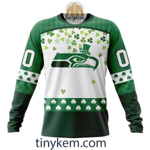 Seattle Seahawks St Patrick Day Customized Hoodie Tshirt Sweatshirt2B4 nLRka