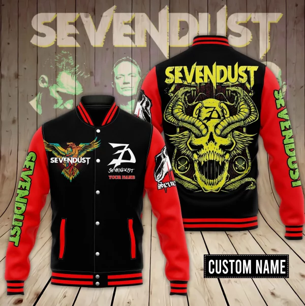 Sevendust Customized Baseball Jacket