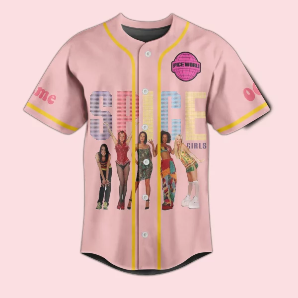 Spice Girls Customized Baseball Jersey