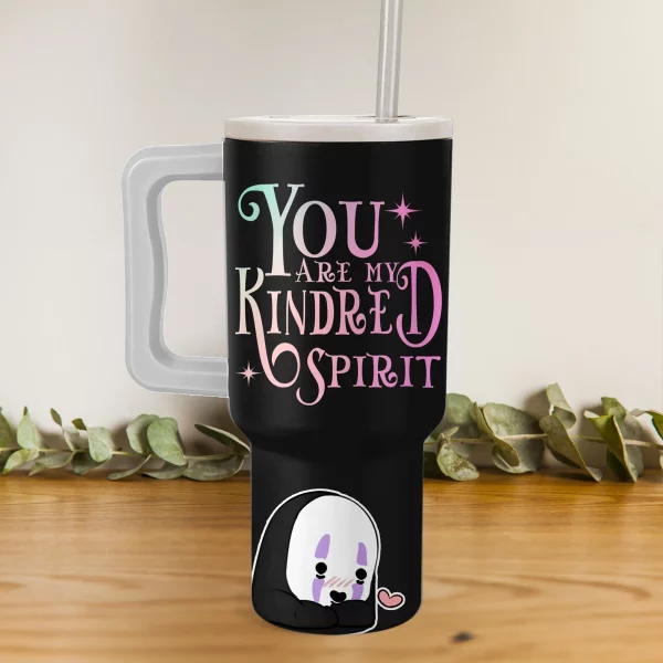 Spirited Away 40 Oz Tumbler: You Are My Kindred Spirit