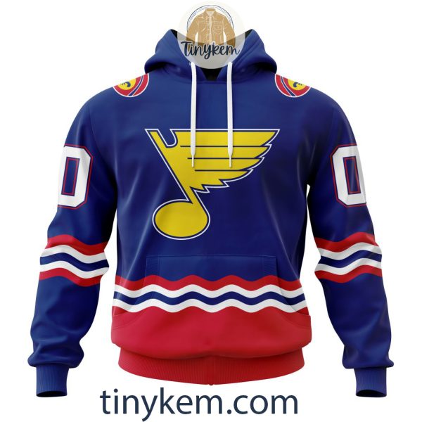 St. Louis Blues Hoodie With City Connect Design