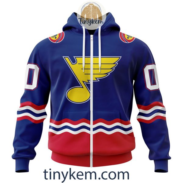 St. Louis Blues Hoodie With City Connect Design
