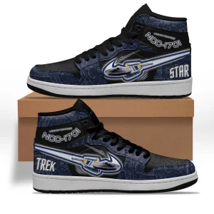 Star Trek Custom Air Jordan 1 High Top Shoes2B5 fqWgu