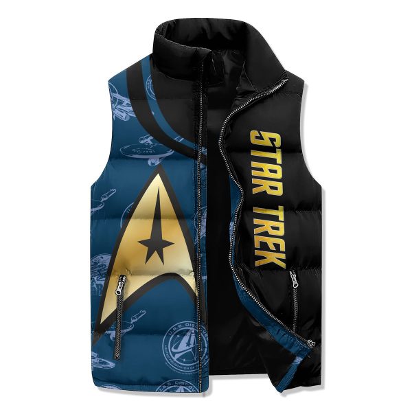Star Trek Puffer Sleeveless Jacket