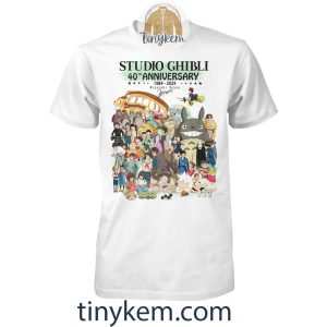 38 Years Of Studio Ghibli 1985-2023 Shirt