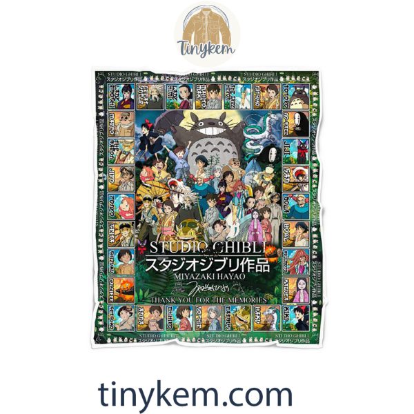 Studio Ghibli All Movies Fleece Blanket