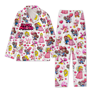 Super Mario Valentine Pajamas Set2B2 xZvbA