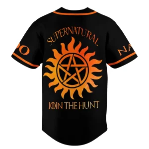 Supernatural Baseball Jersey Join The Hunt2B3 PN2XZ