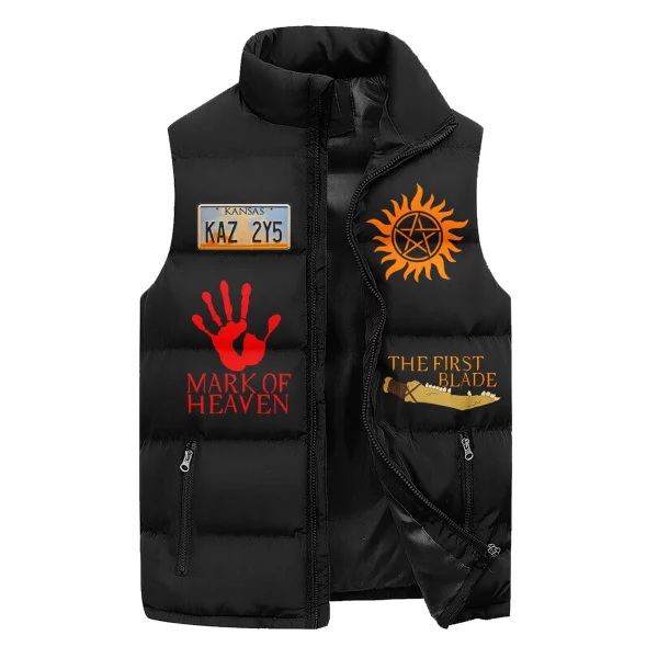 Supernatural Winchester Puffer Sleeveless Jacket