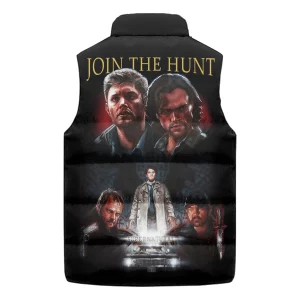 Supernatural Winchester Puffer Sleeveless Jacket2B3 q8HYw