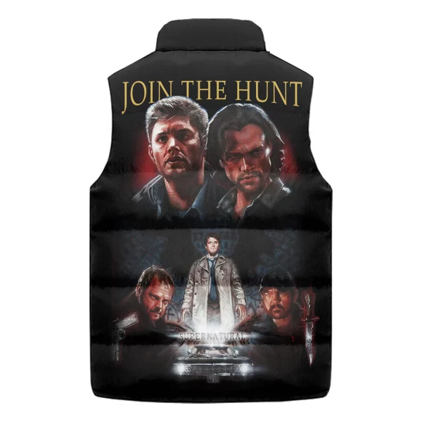 Supernatural Winchester Puffer Sleeveless Jacket